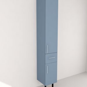 Tall double door, single drawer cabinet